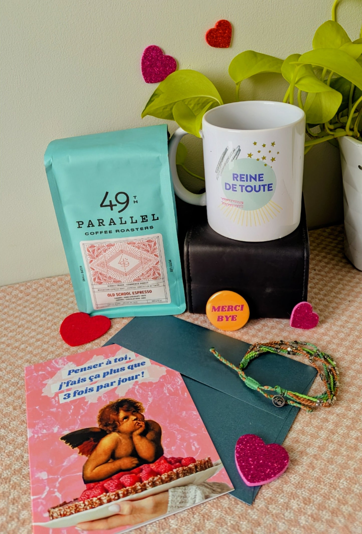 Panier spécial St-Valentin : Reine de toute