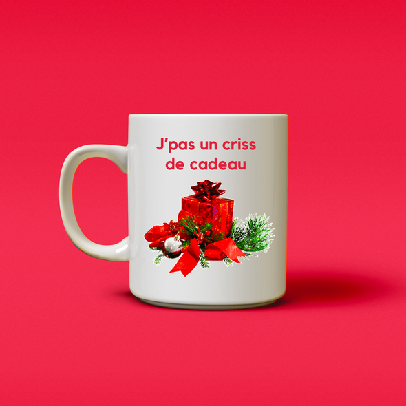 Tasse "Jpa un criss de cadeau"