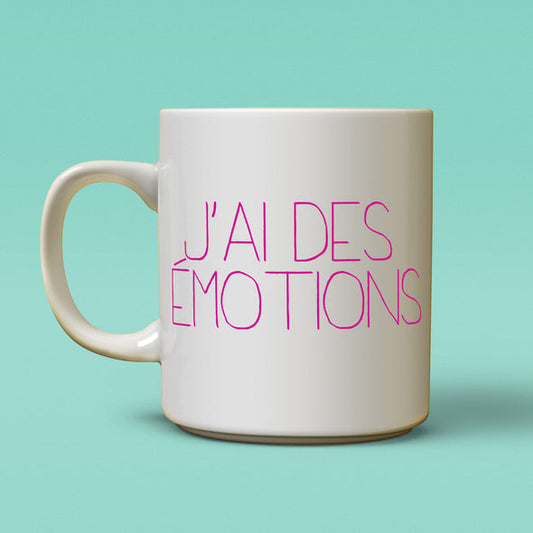 Tasse"J'ai des émotions"